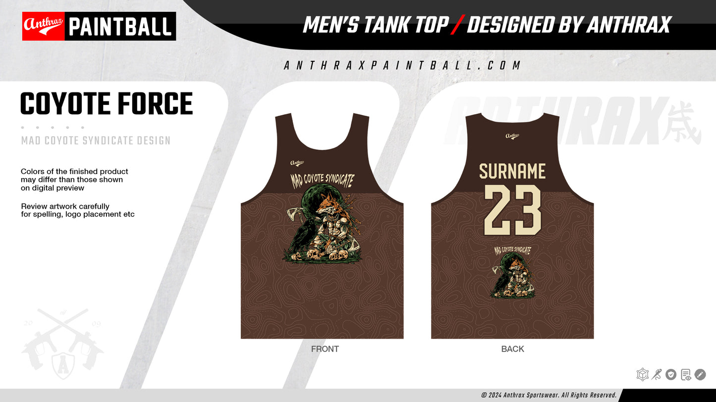 Mad Coyote Syndicate - Custom Tank Top