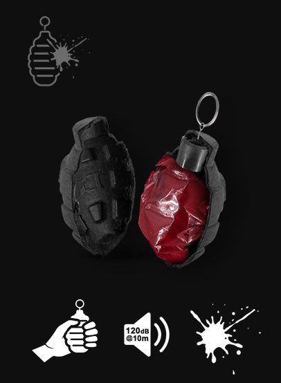Wire Pull Paint Grenade