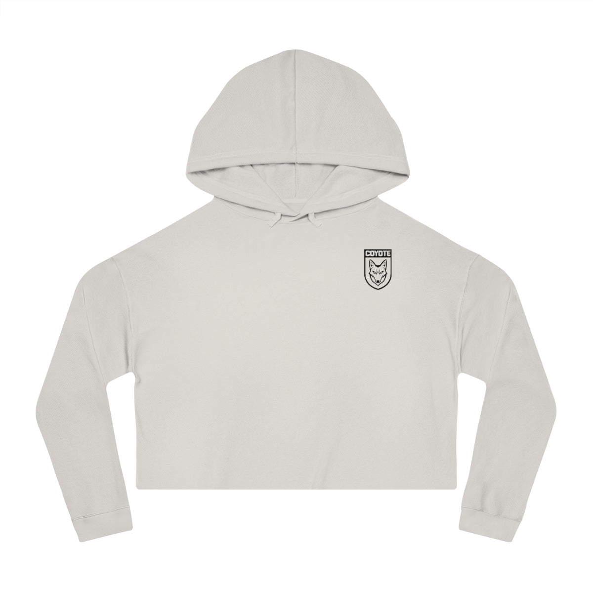 Coyote Women’s Cropped Hooded Sweatshirt
