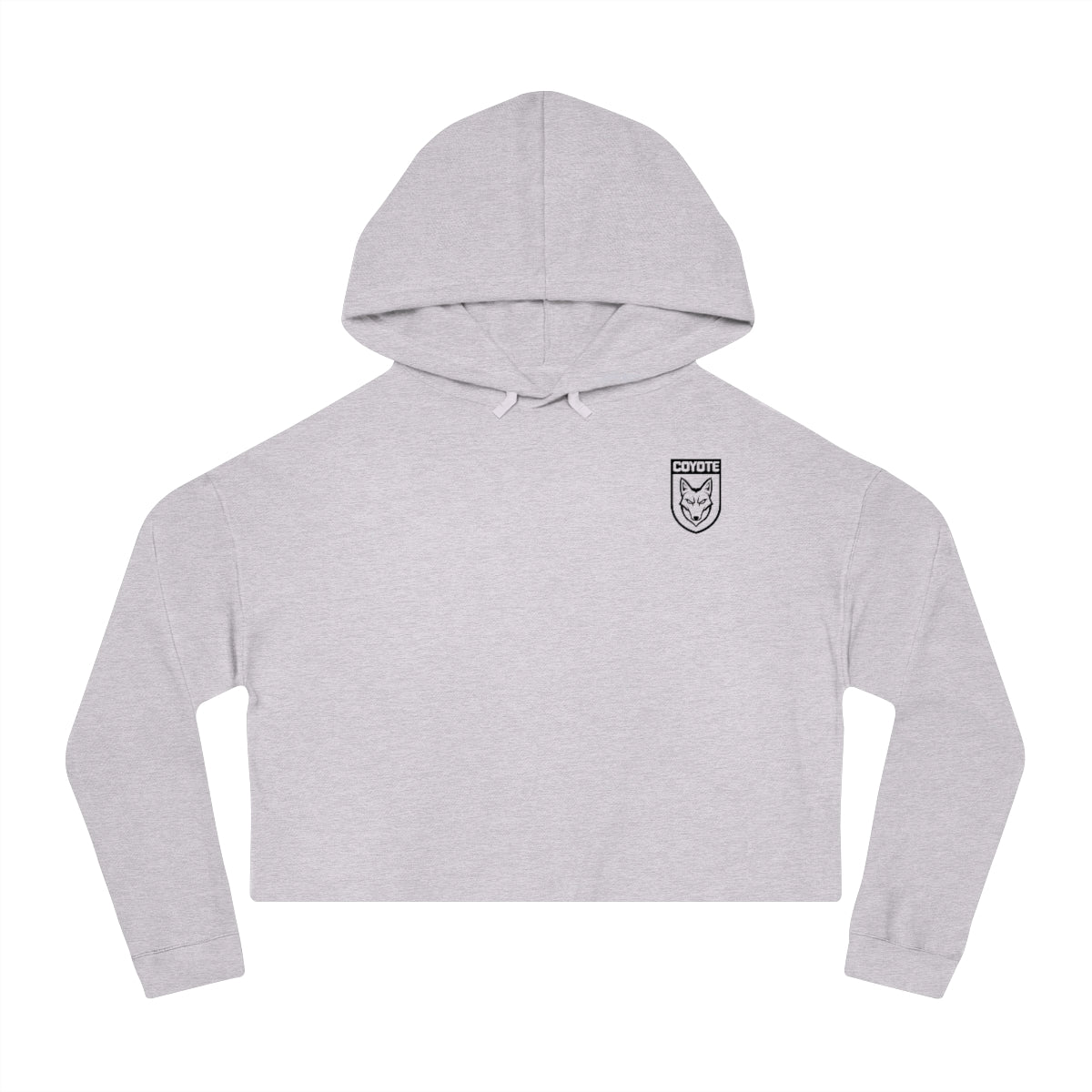 Coyote Women’s Cropped Hooded Sweatshirt