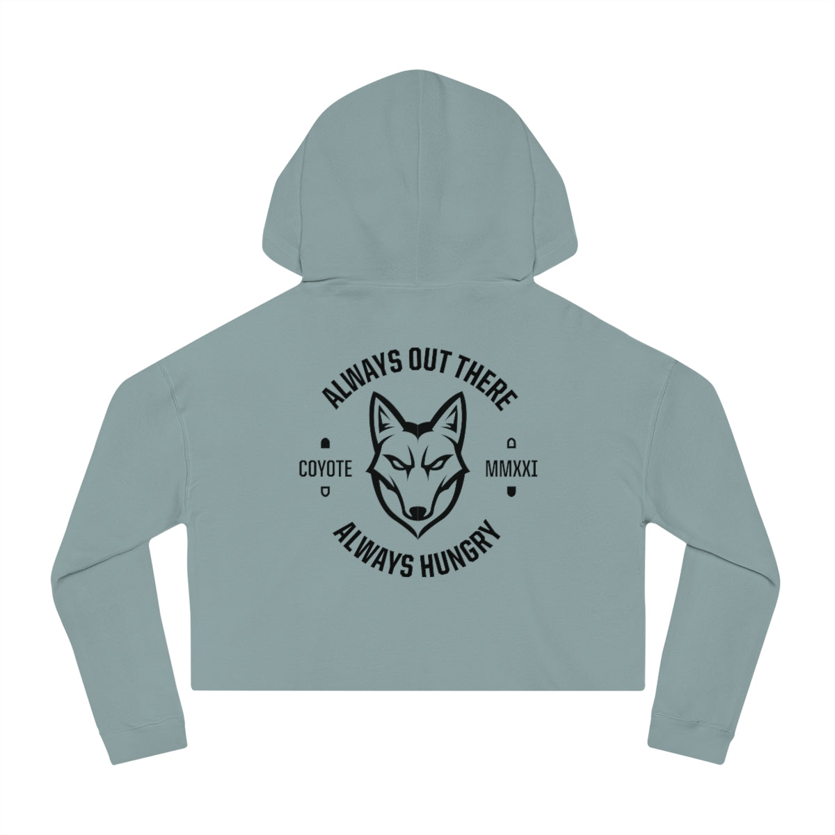 Coyote Women’s Cropped Hooded Sweatshirt