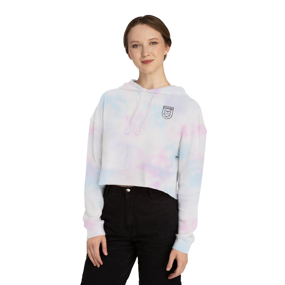 Coyote Women’s Cropped Hooded Sweatshirt