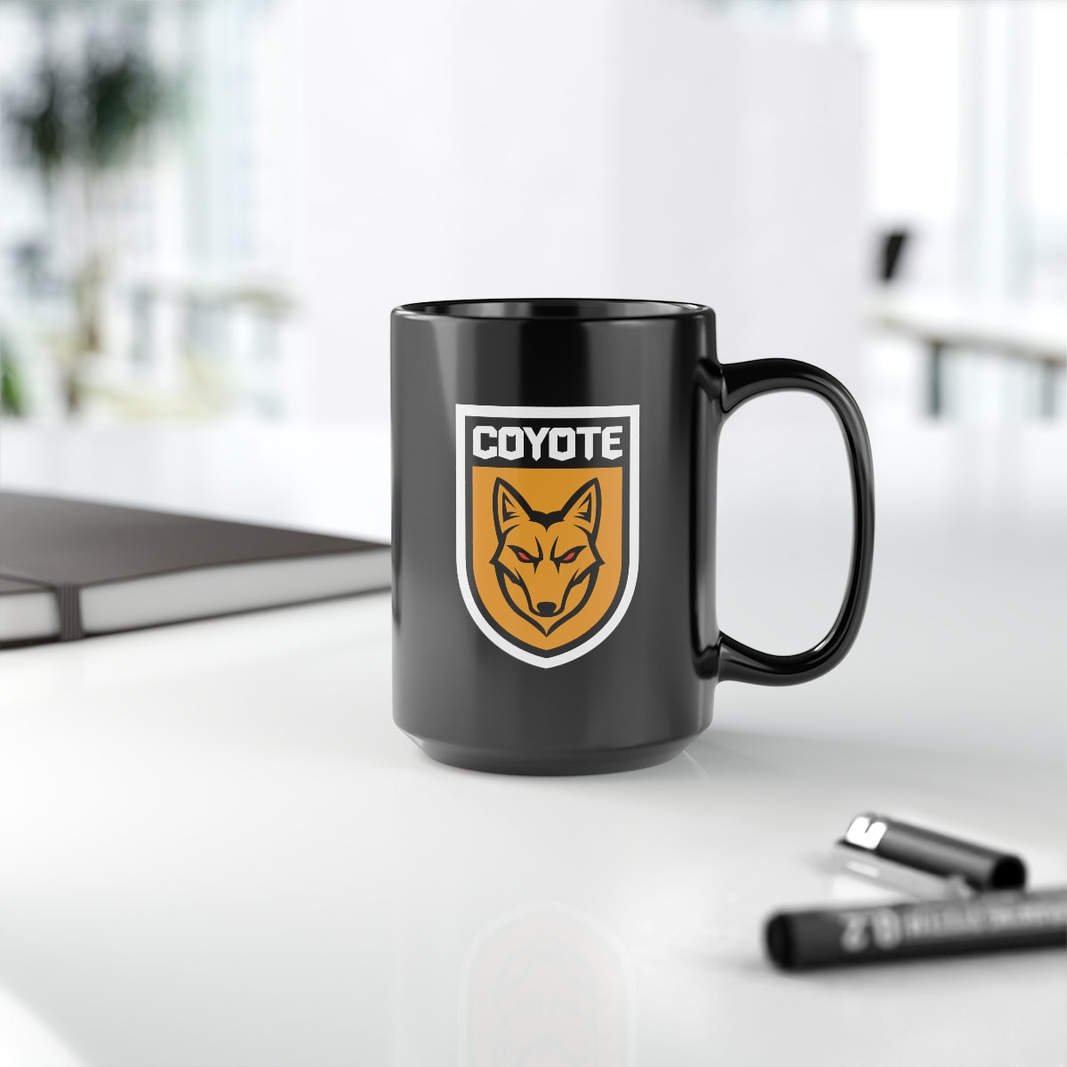 Black Mug, 15oz