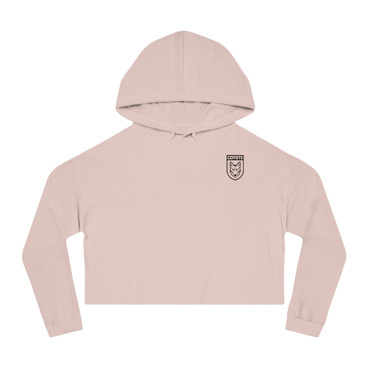 Coyote Women’s Cropped Hooded Sweatshirt