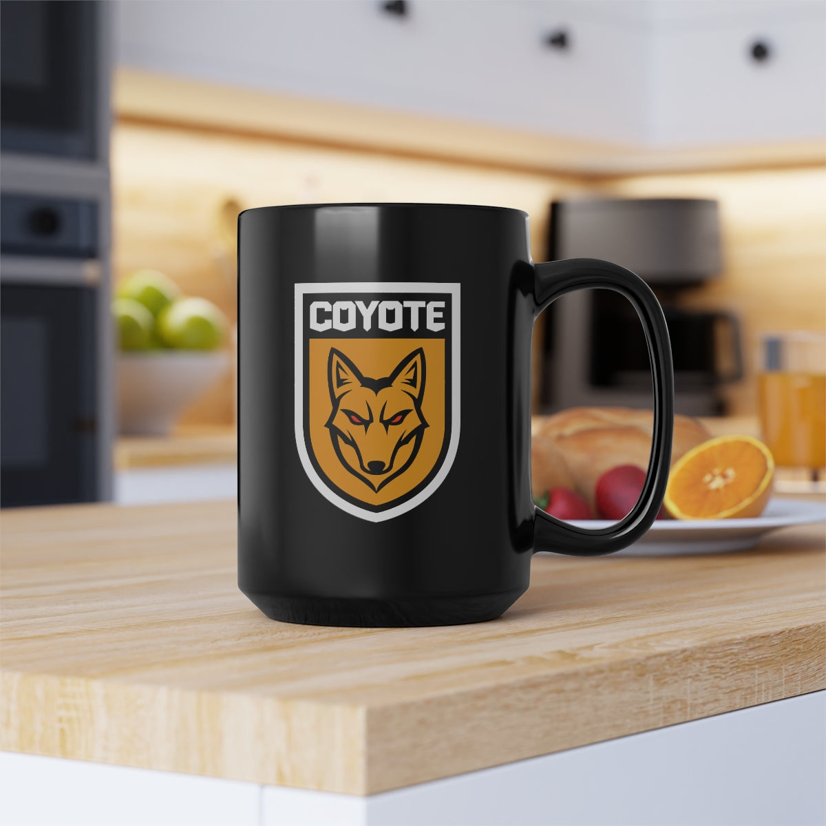 Black Mug, 15oz