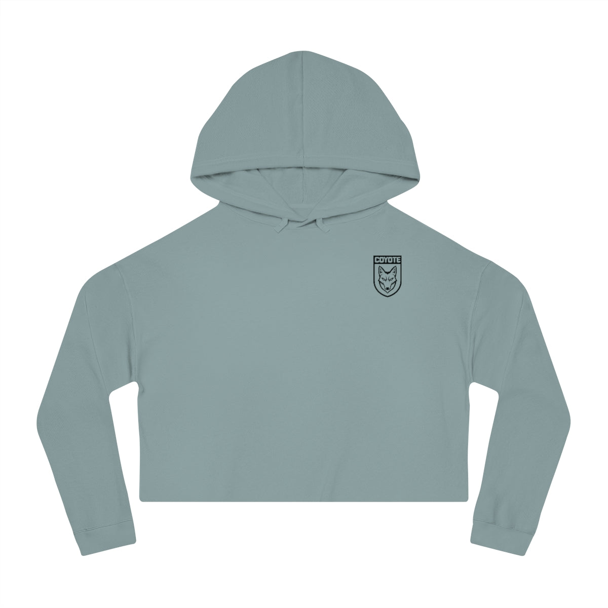 Coyote Women’s Cropped Hooded Sweatshirt