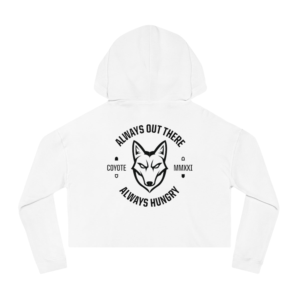 Coyote Women’s Cropped Hooded Sweatshirt
