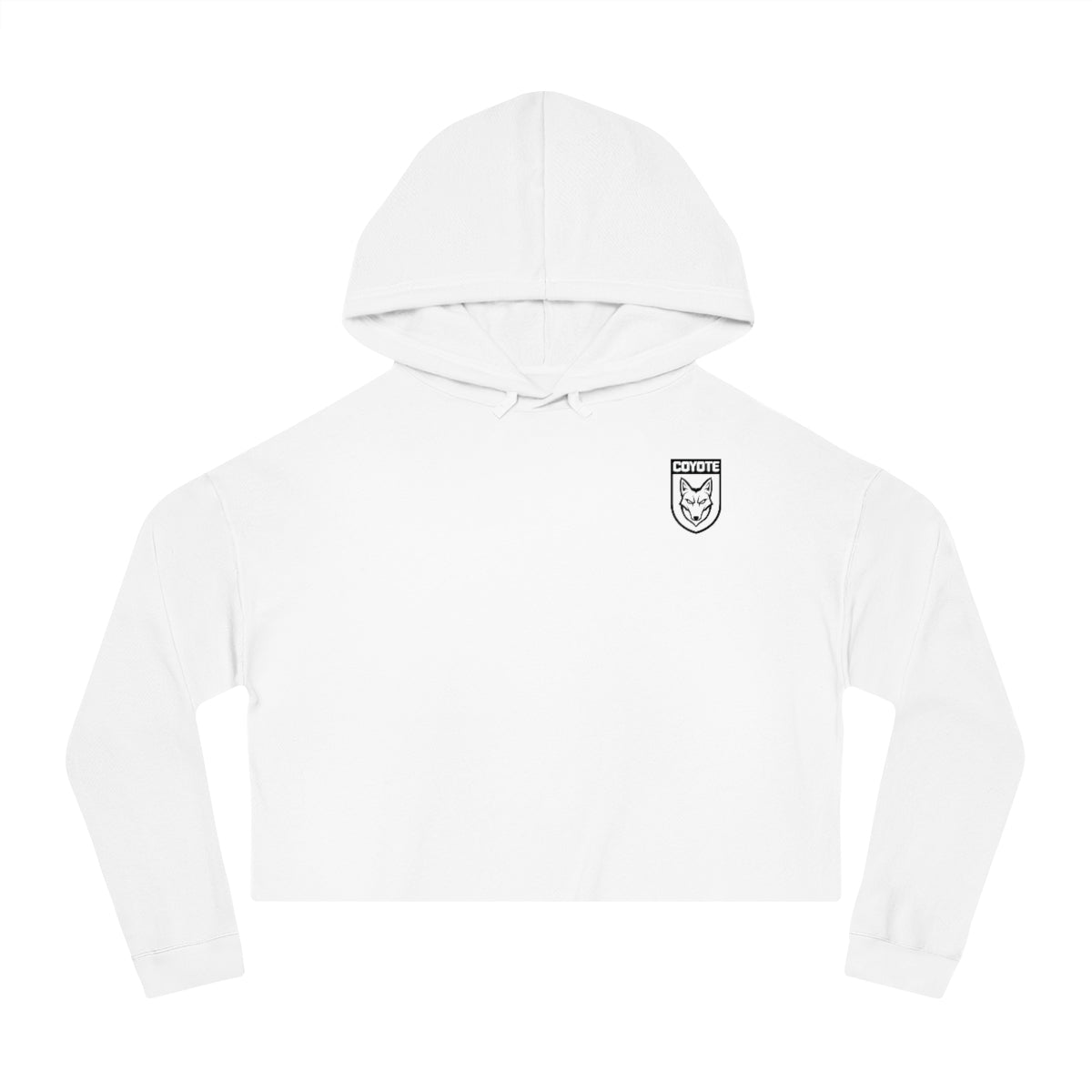 Coyote Women’s Cropped Hooded Sweatshirt