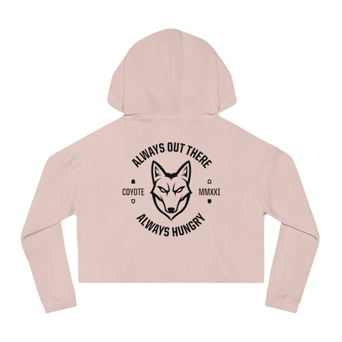 Coyote Women’s Cropped Hooded Sweatshirt